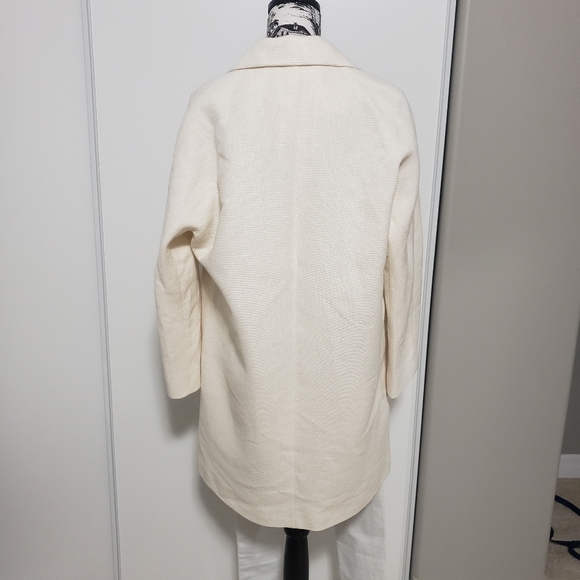 NWT Massimo Dutti Linen/cotton spring coat sz S - Picture 2 of 4